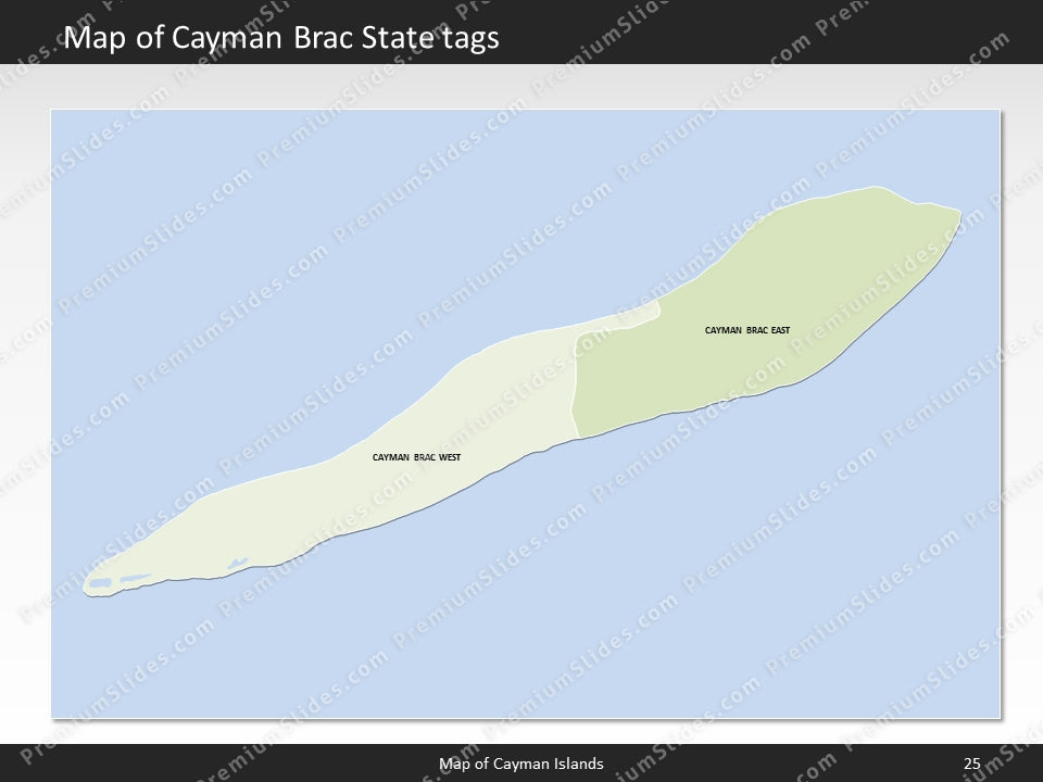 powerpoint map cayman islands