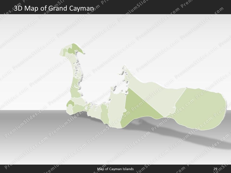 powerpoint map cayman islands