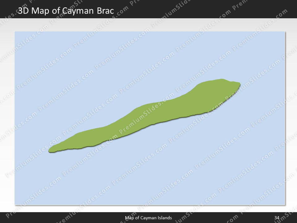 powerpoint map cayman islands