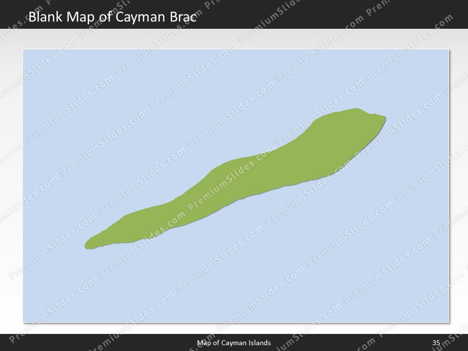 powerpoint map cayman islands