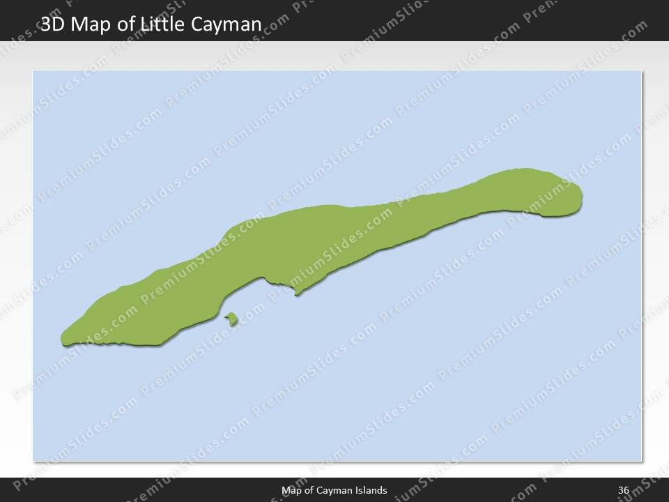 powerpoint map cayman islands
