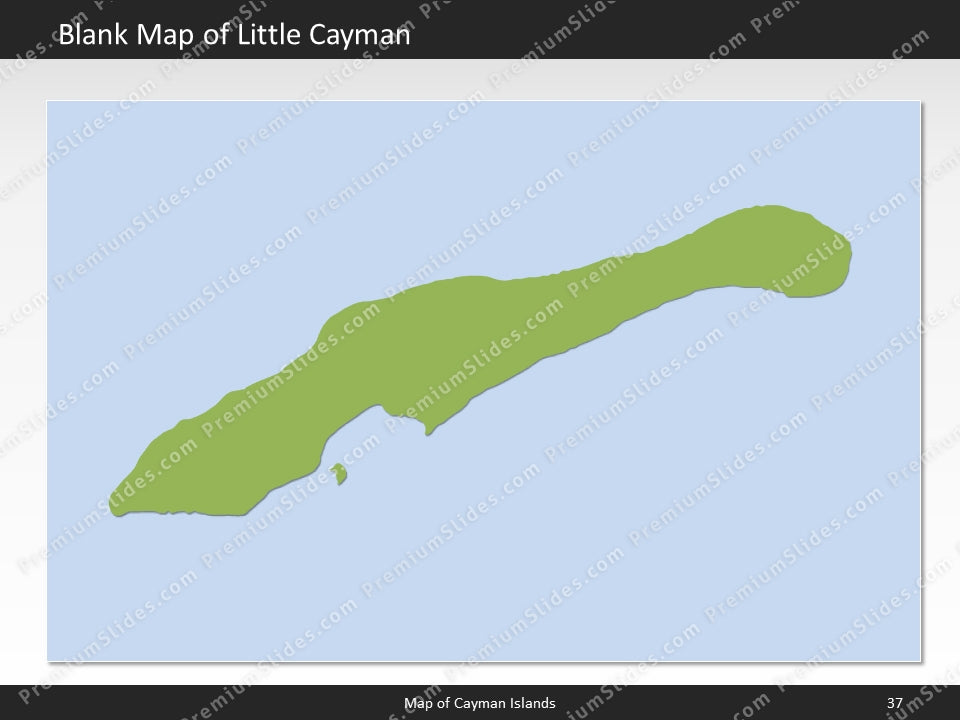 powerpoint map cayman islands