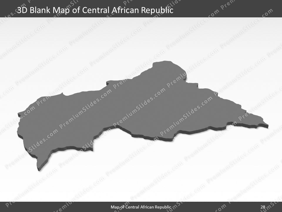 powerpoint map central african republic