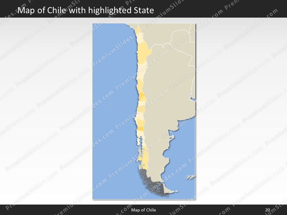 powerpoint map chile