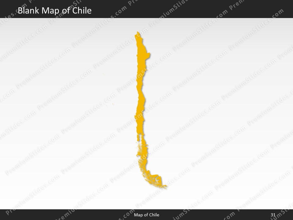 powerpoint map chile