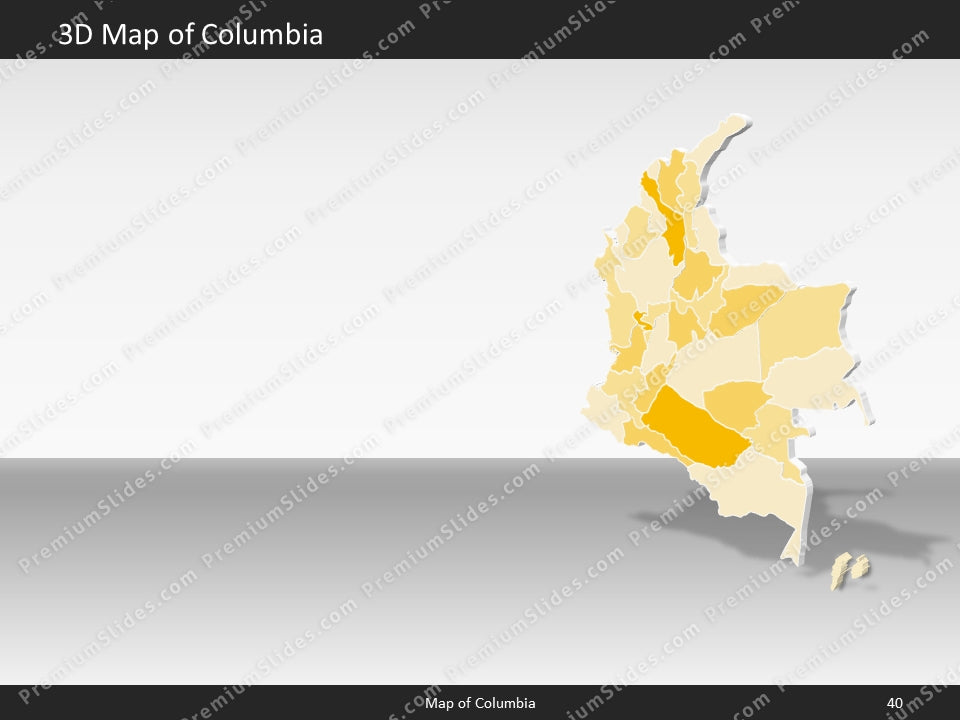 powerpoint map columbia