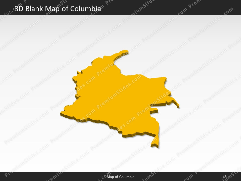 powerpoint map columbia