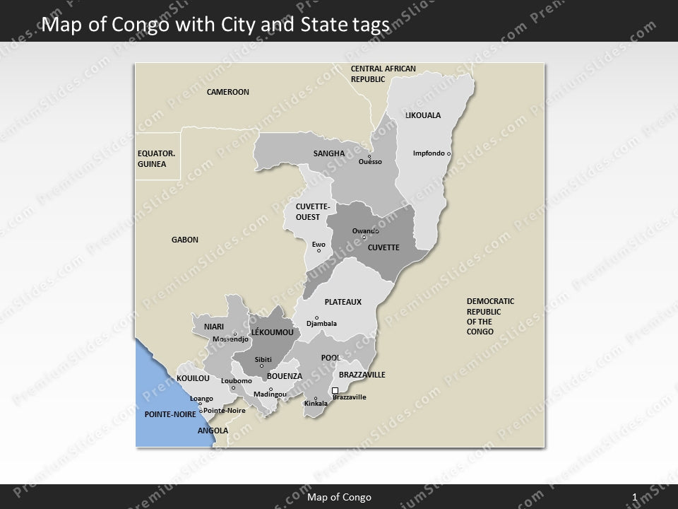 powerpoint map congo