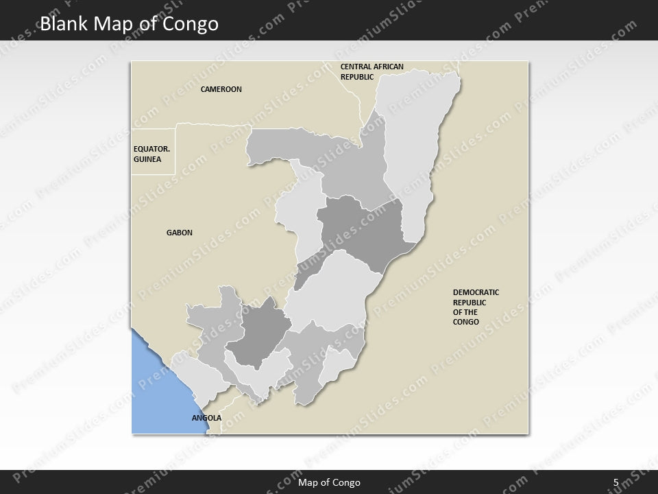 powerpoint map congo