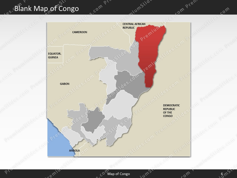 powerpoint map congo