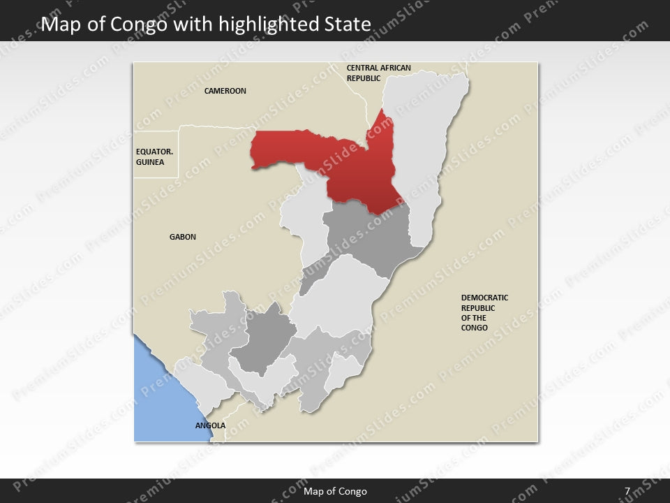 powerpoint map congo