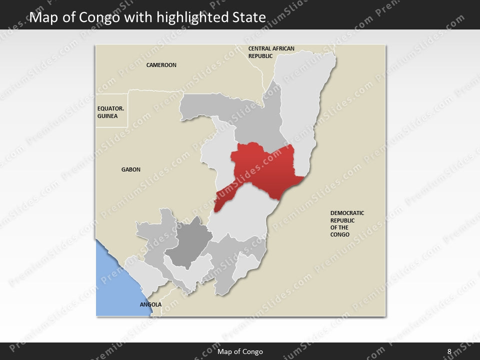 powerpoint map congo