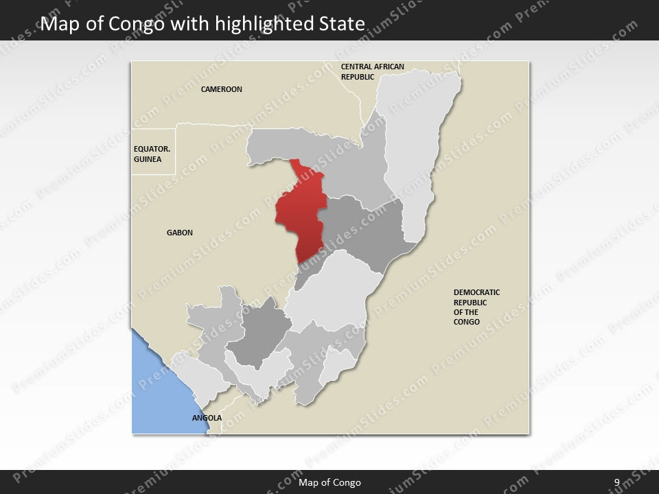 powerpoint map congo