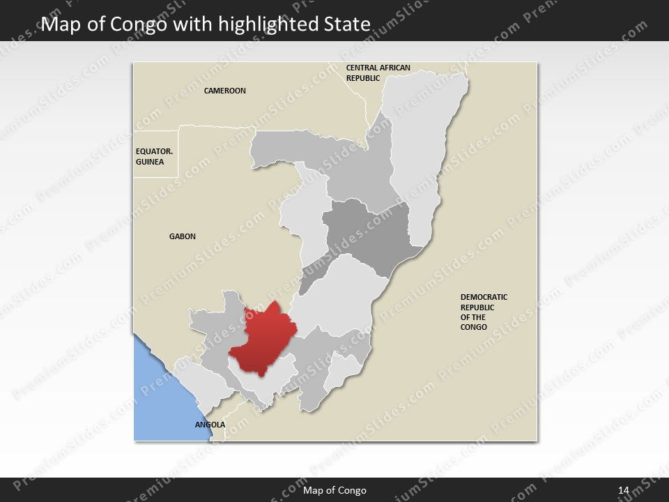 powerpoint map congo