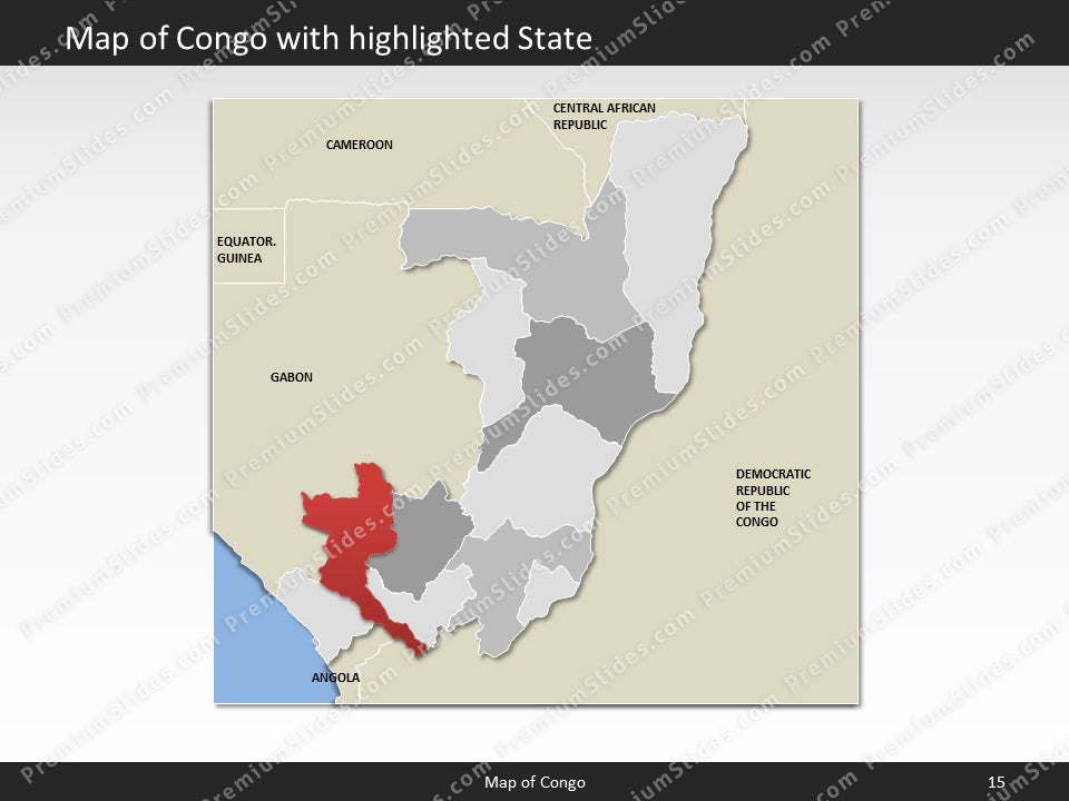 powerpoint map congo