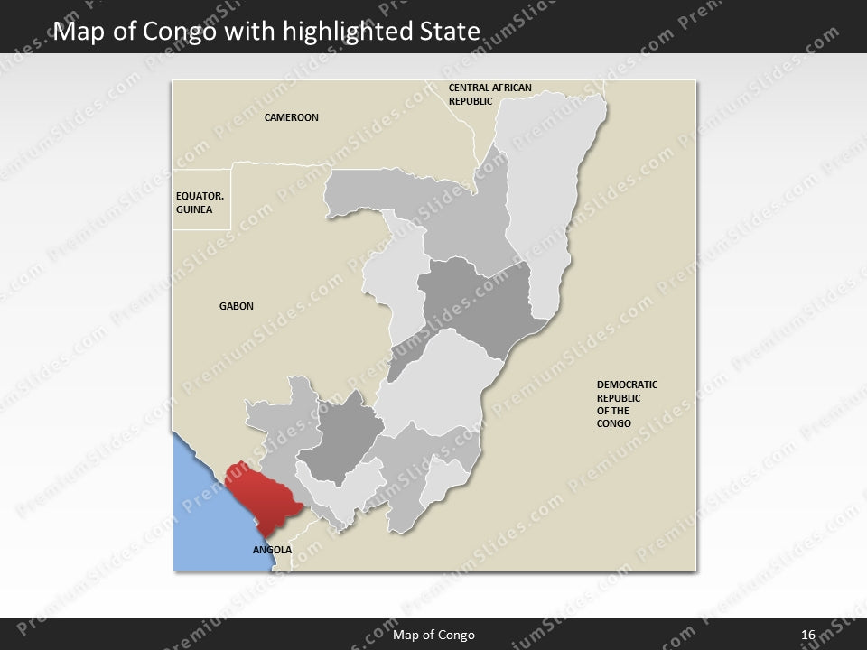 powerpoint map congo