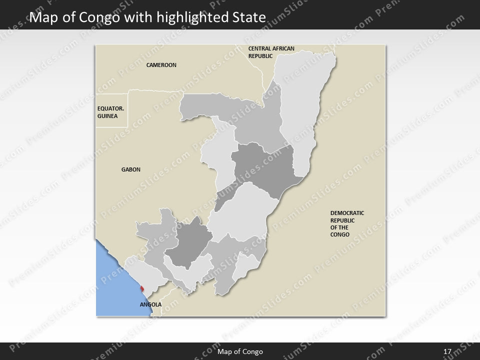 powerpoint map congo