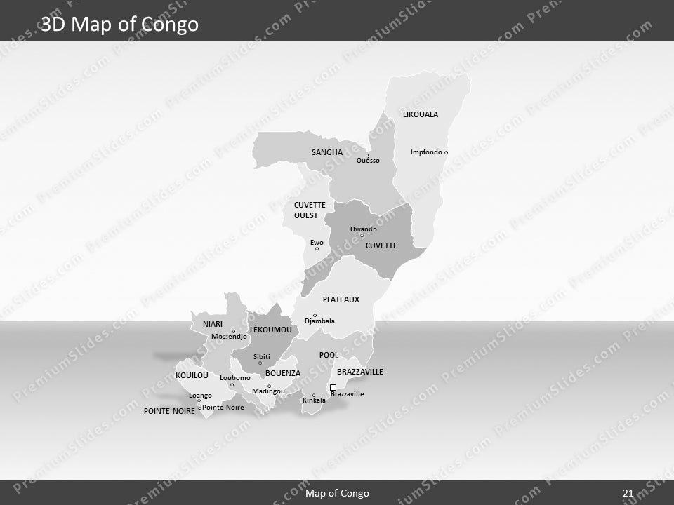powerpoint map congo