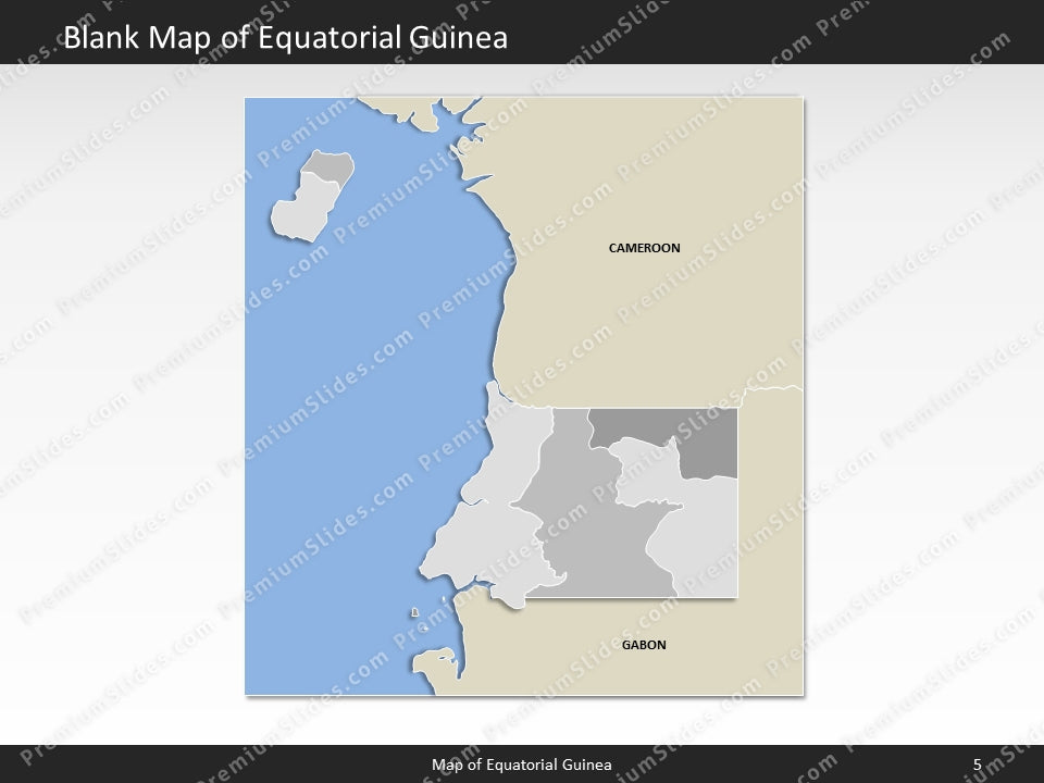 powerpoint map equatorial guinea