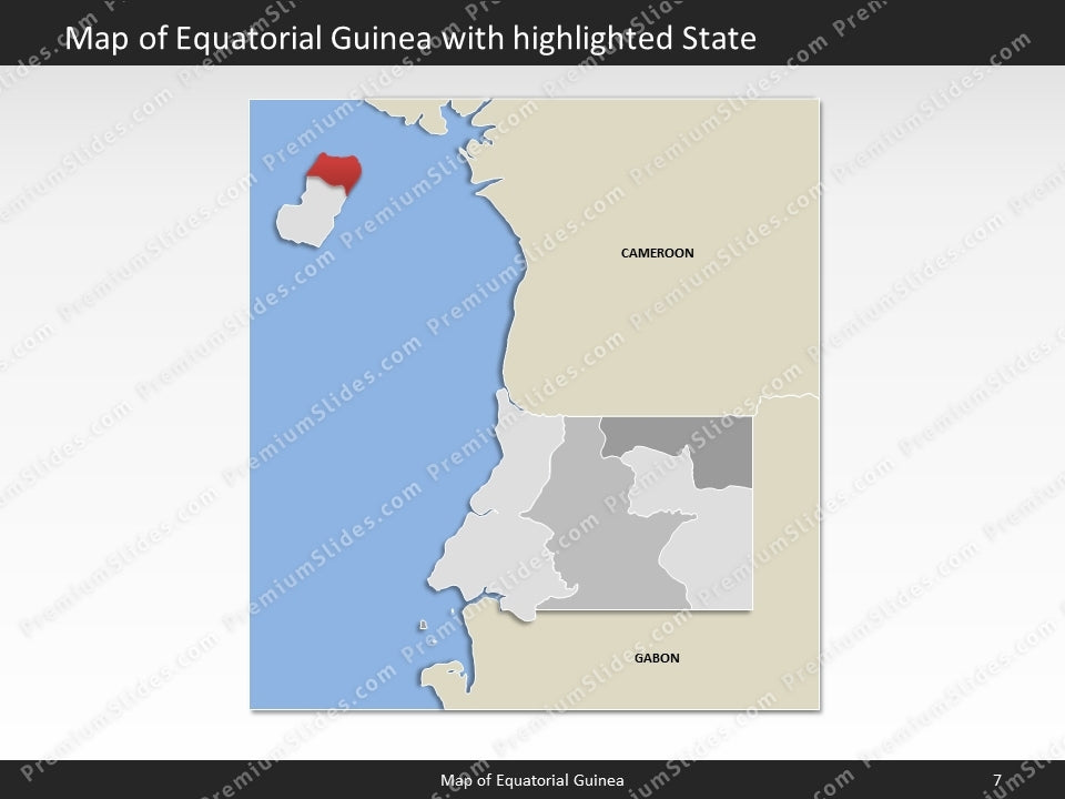 powerpoint map equatorial guinea