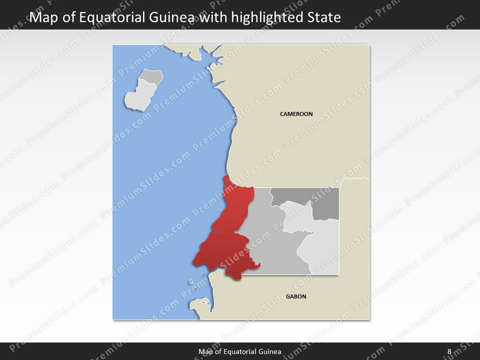 powerpoint map equatorial guinea