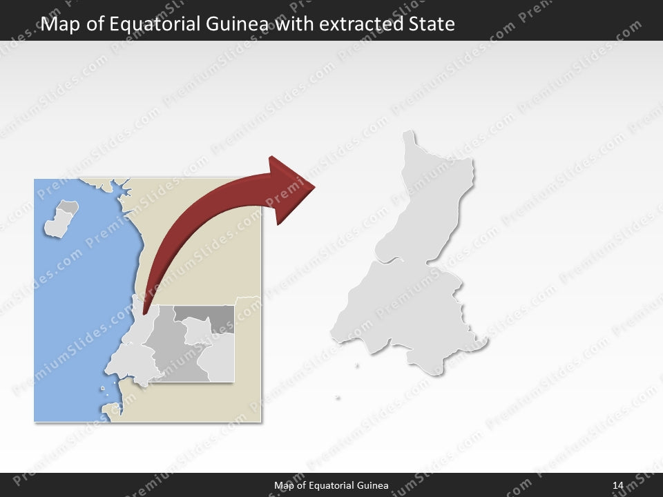 powerpoint map equatorial guinea