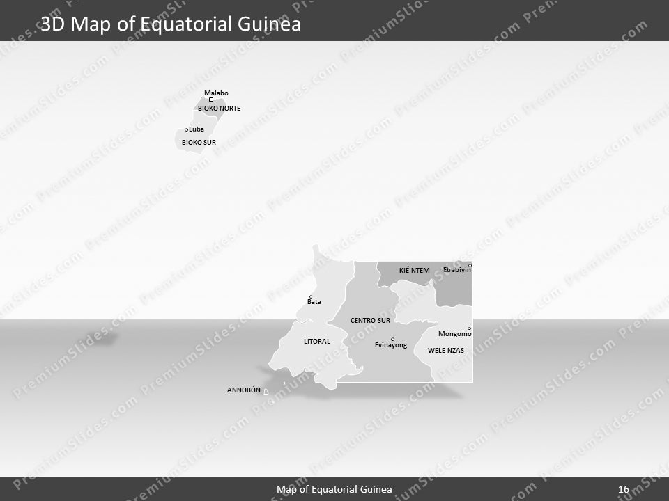 powerpoint map equatorial guinea