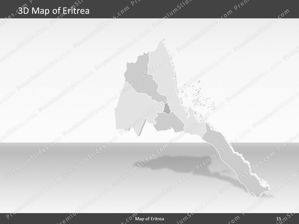 powerpoint map eritrea