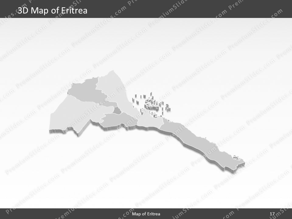 powerpoint map eritrea