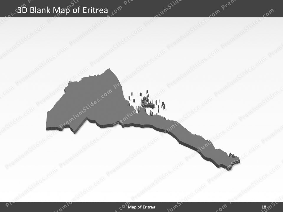 powerpoint map eritrea