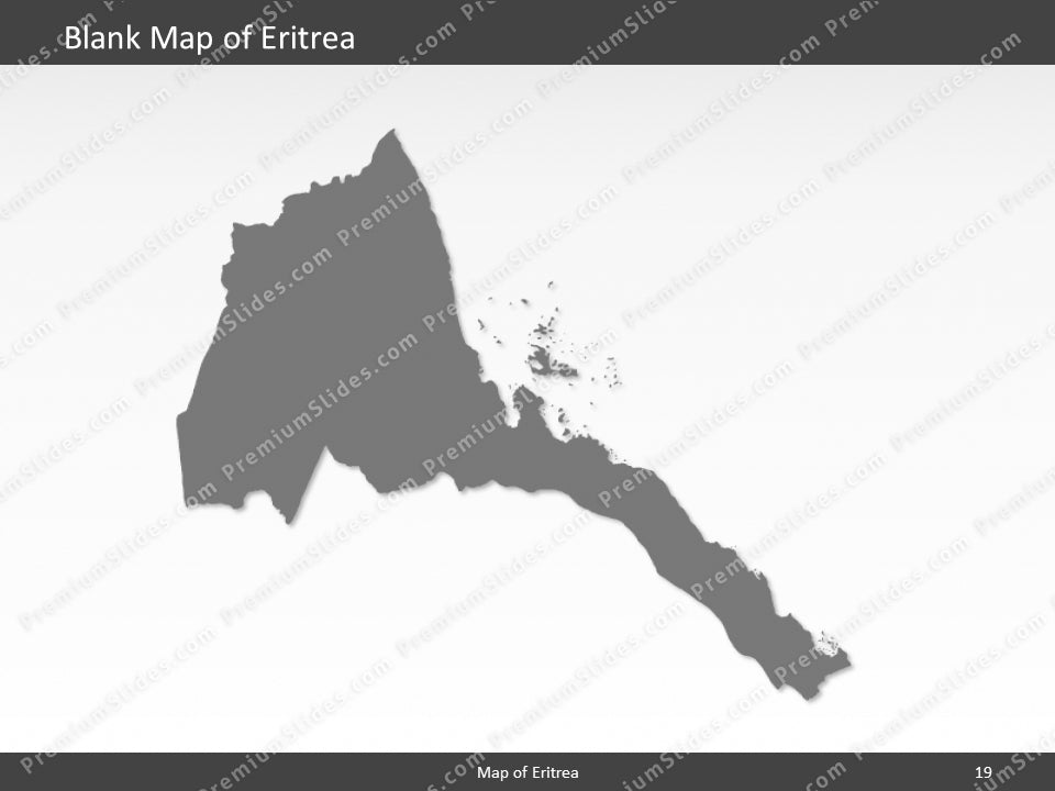 powerpoint map eritrea