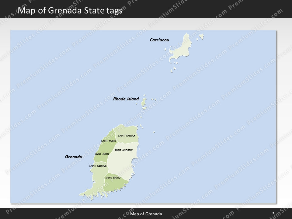 powerpoint map grenada