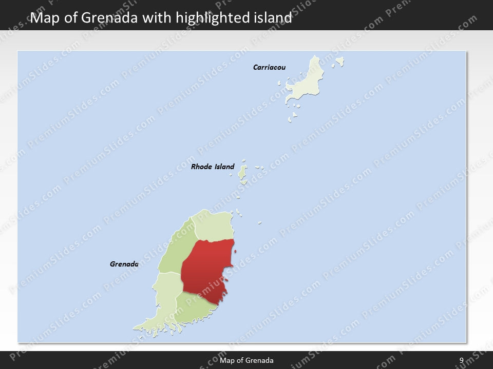 powerpoint map grenada