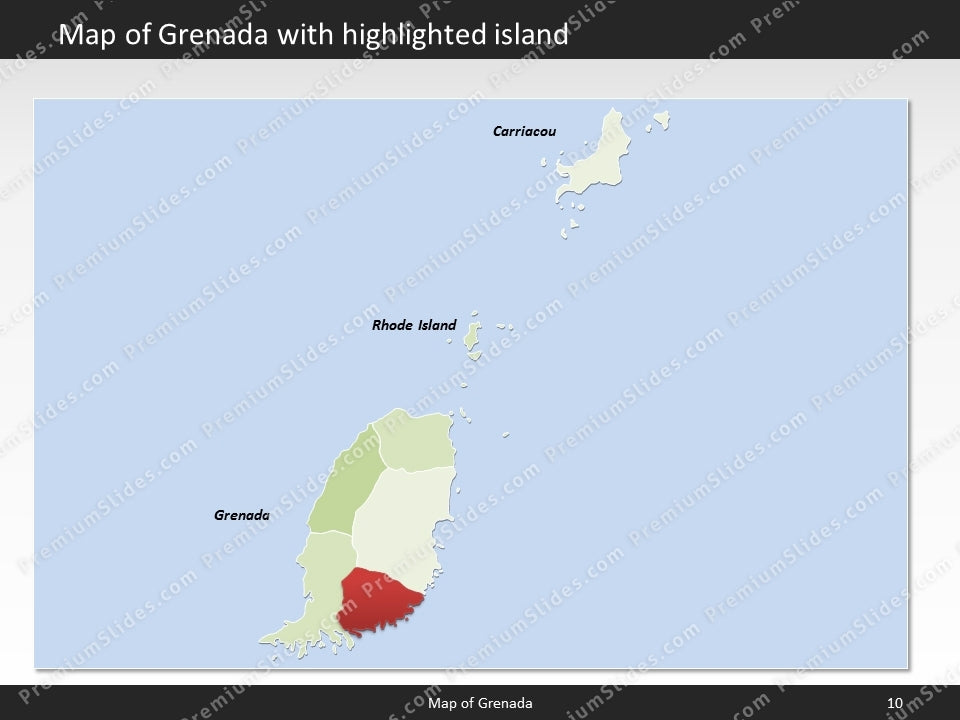 powerpoint map grenada