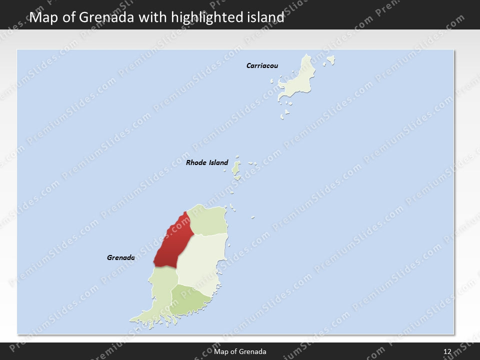powerpoint map grenada