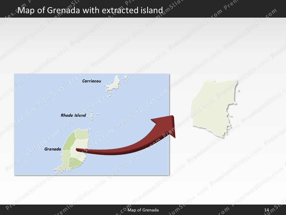 powerpoint map grenada