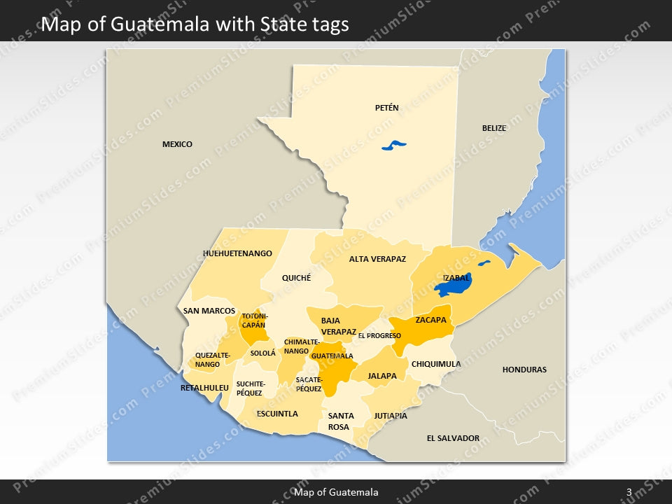 powerpoint map guatemala