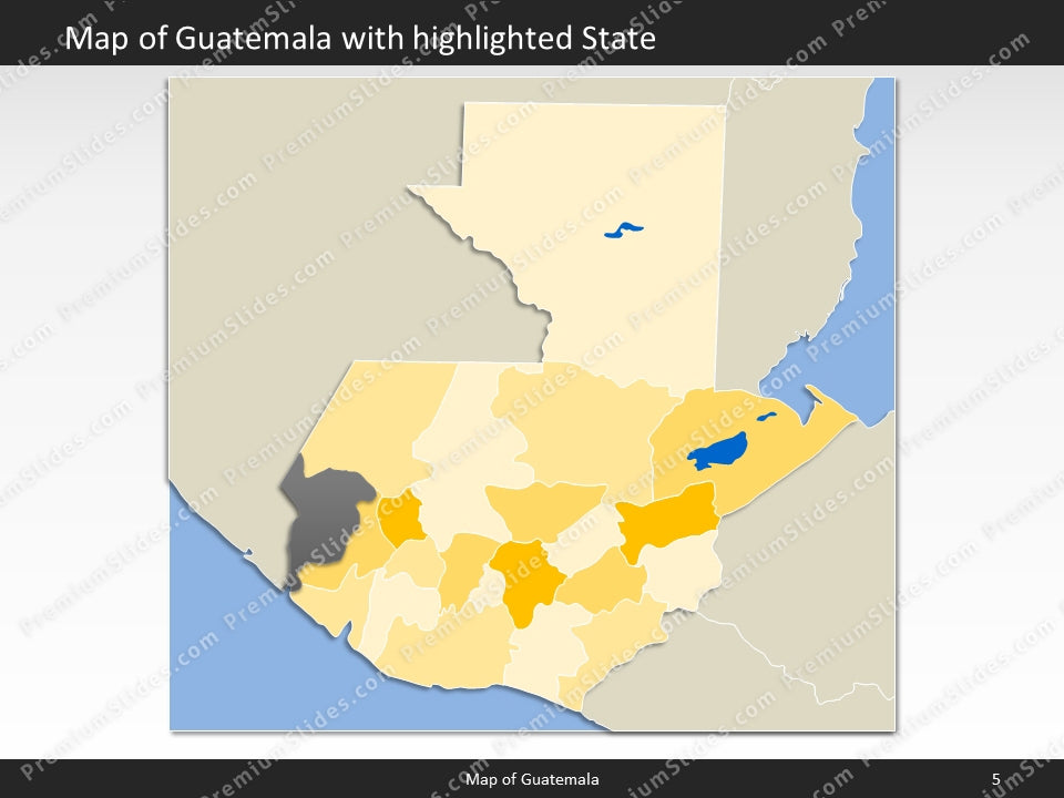 powerpoint map guatemala