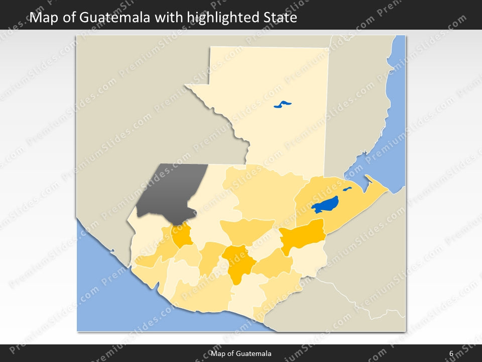 powerpoint map guatemala