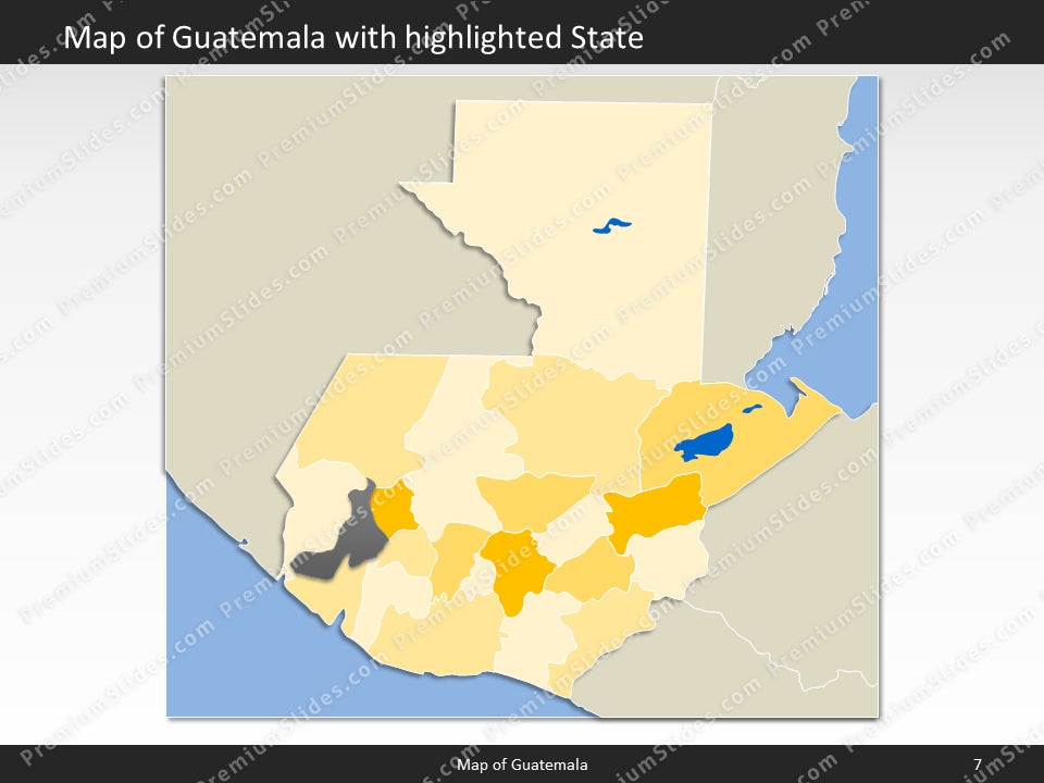 powerpoint map guatemala