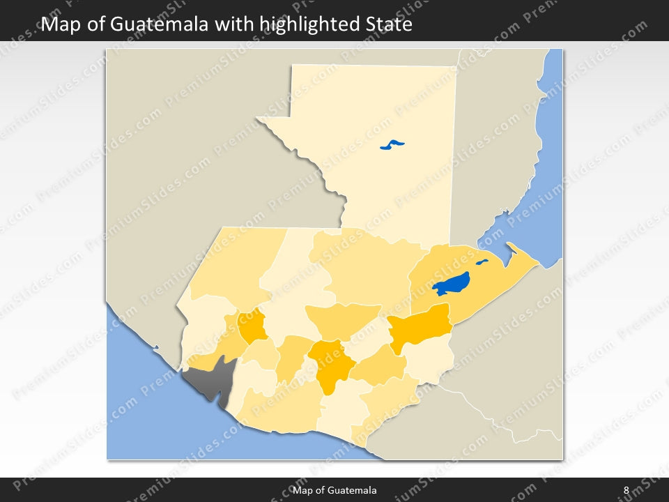 powerpoint map guatemala