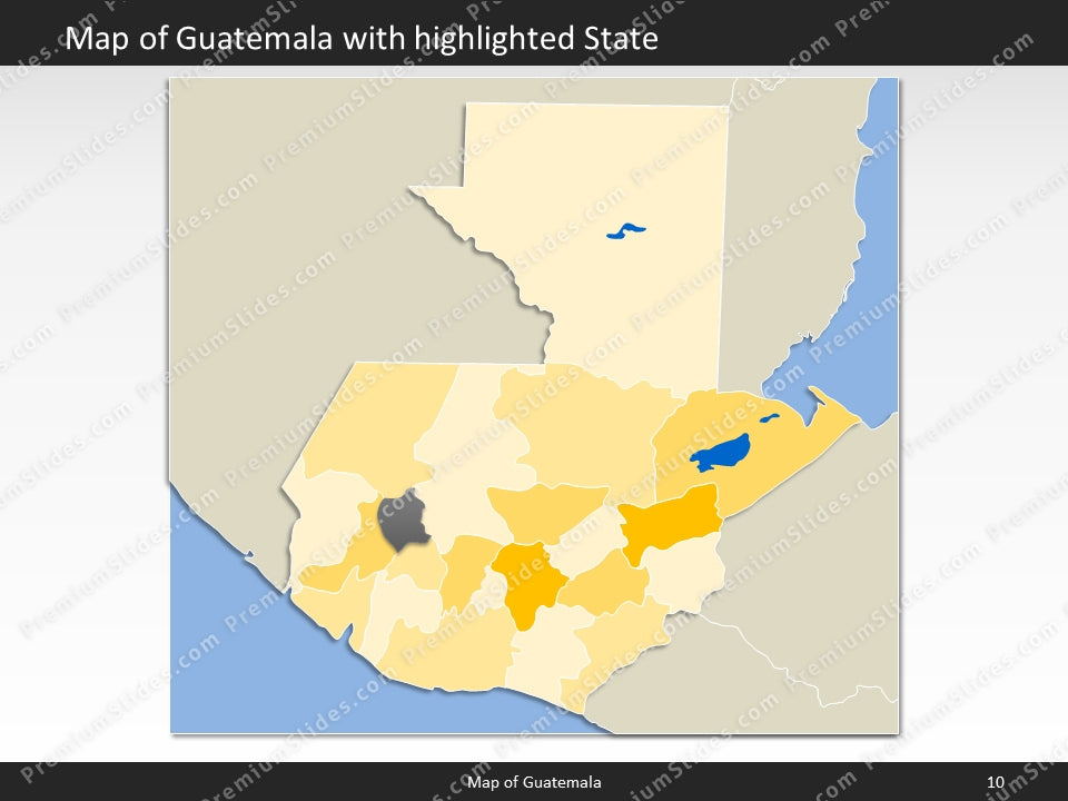 powerpoint map guatemala