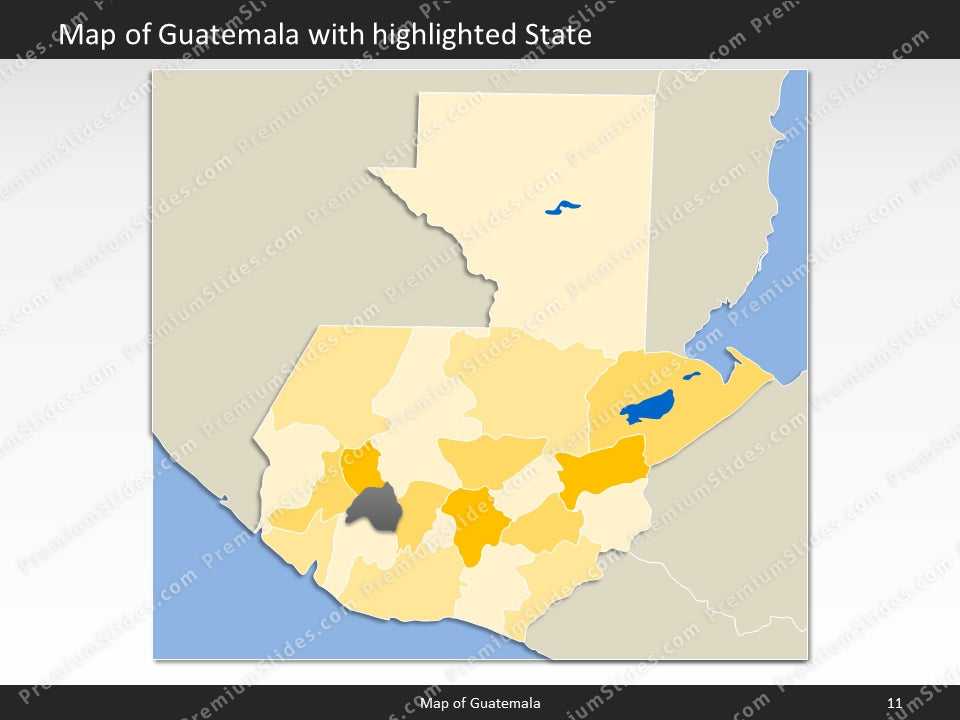 powerpoint map guatemala