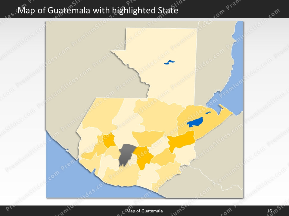 powerpoint map guatemala