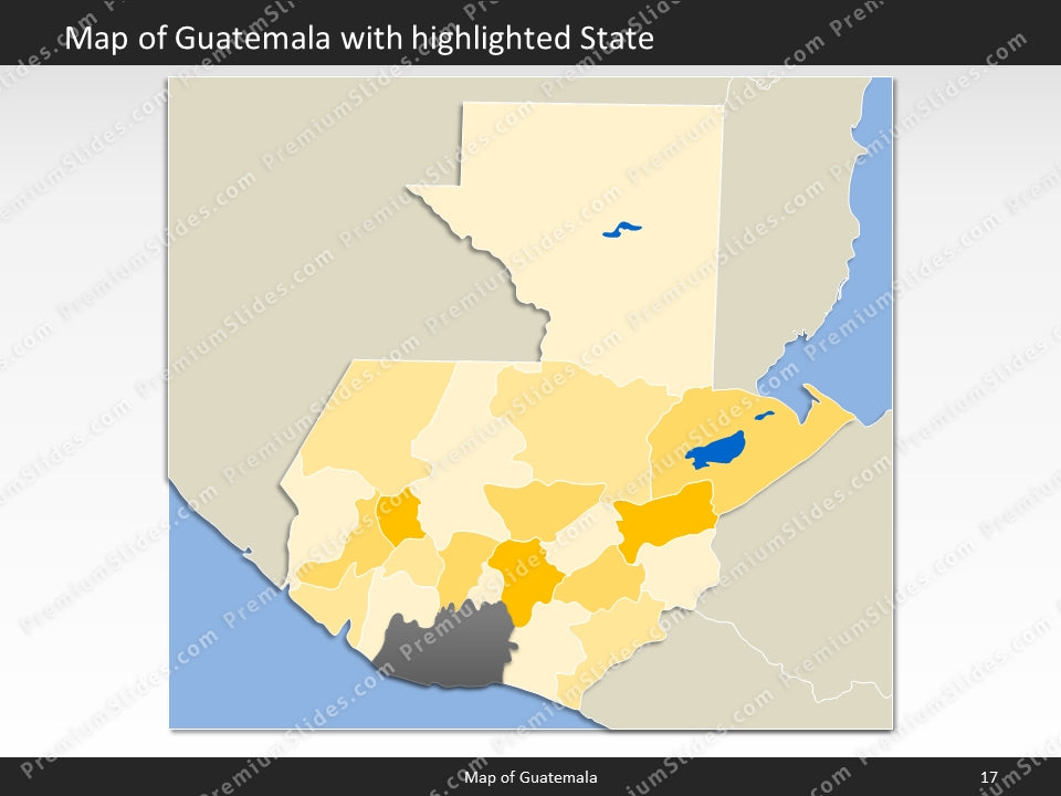 powerpoint map guatemala
