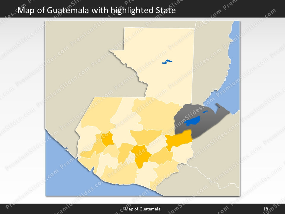 powerpoint map guatemala