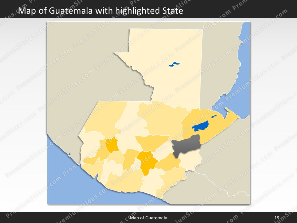 powerpoint map guatemala