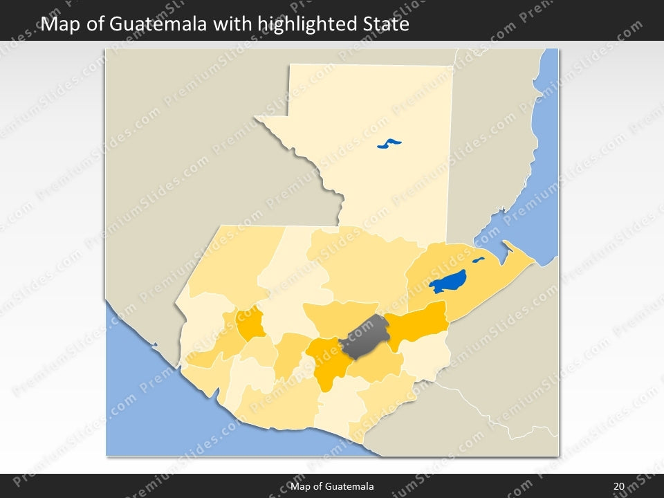 powerpoint map guatemala
