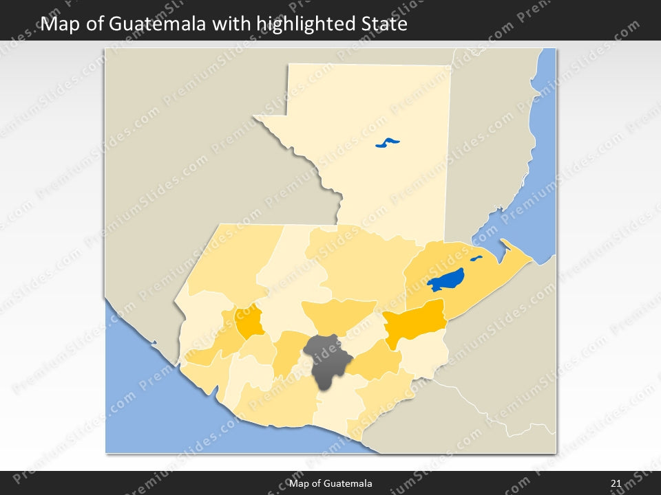 powerpoint map guatemala