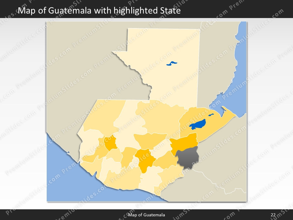 powerpoint map guatemala